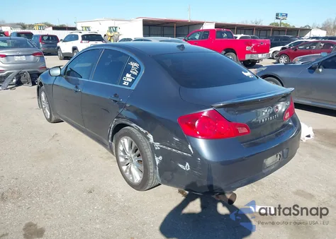 2011 Infiniti G37 Journey z USA, uszkodzony, nr VIN JN1CV6AP2BM506845